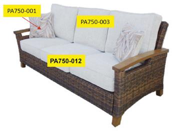 Paradise Trail Back Cushion (PA750-003)
