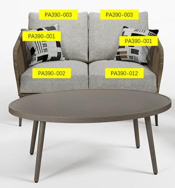 Swiss Valley Seat Cushion (PA390-012)