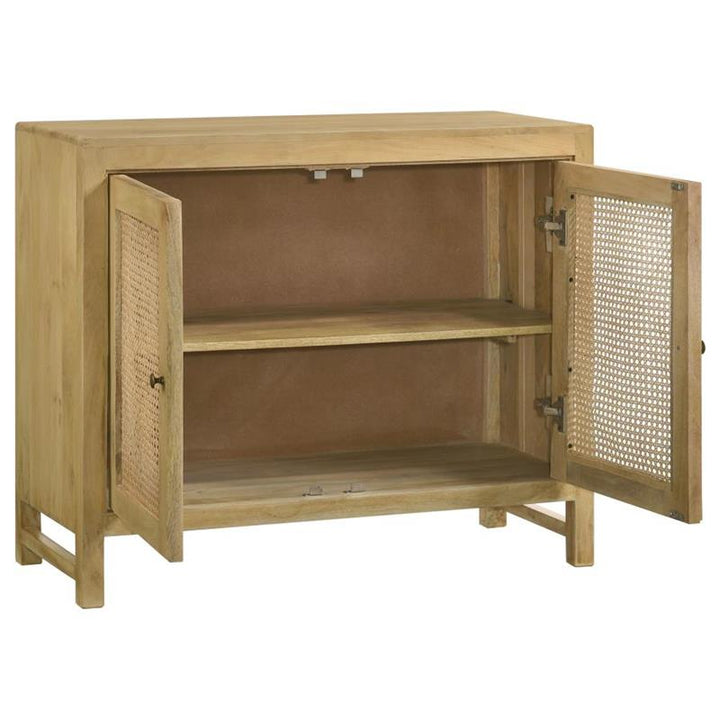 Zamora Rectangular 2-door Accent Cabinet Natural (953555)