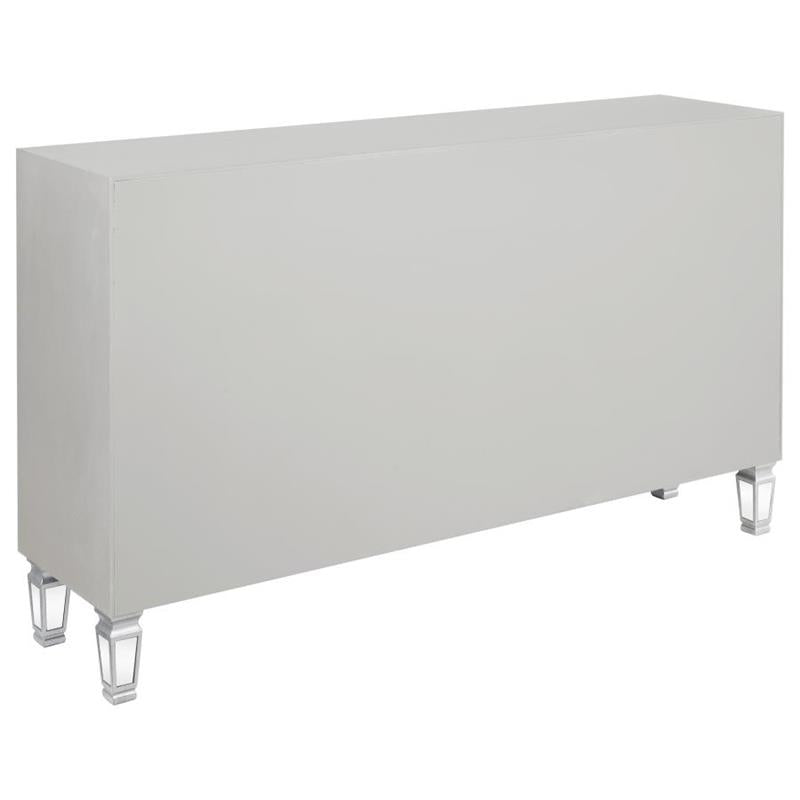 Leticia 3-drawer Accent Cabinet Silver (950825)