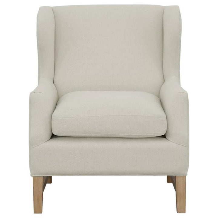 Fleur Wing Back Accent Chair Cream (902490)