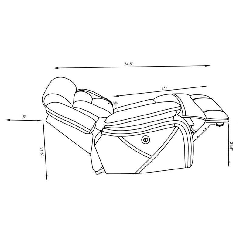 RAF POWER RECLINER (600370B3)