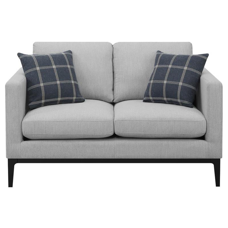 Apperson 3-piece Living Room Set Grey (508681-S3)