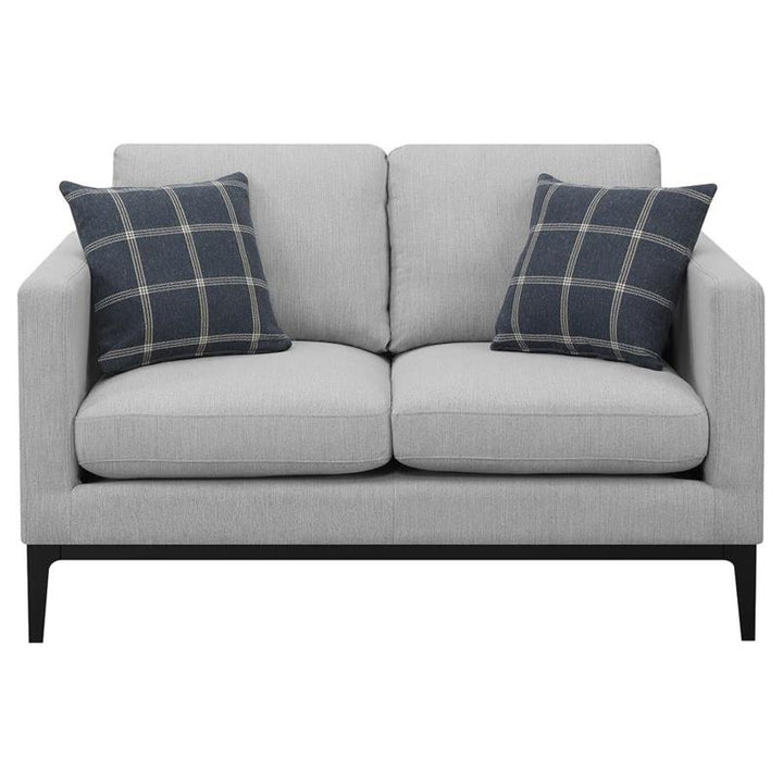 Apperson 3-piece Living Room Set Grey (508681-S3)