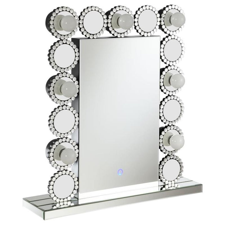 Aghes Rectangular Table Mirror with LED Lighting Mirror (961624)