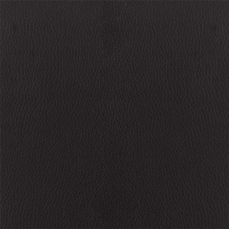 Folsom Upholstered Adjustable Bar Stool Black and Chrome (130502)