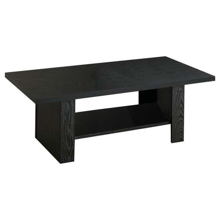 Rodez 3-piece Occasional Table Set Black Oak (700345)