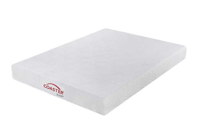 Keegan Full Memory Foam Mattress White (350063F)