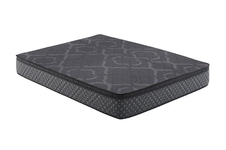 Bellamy 12" Twin Mattress Grey and Black (350392T)