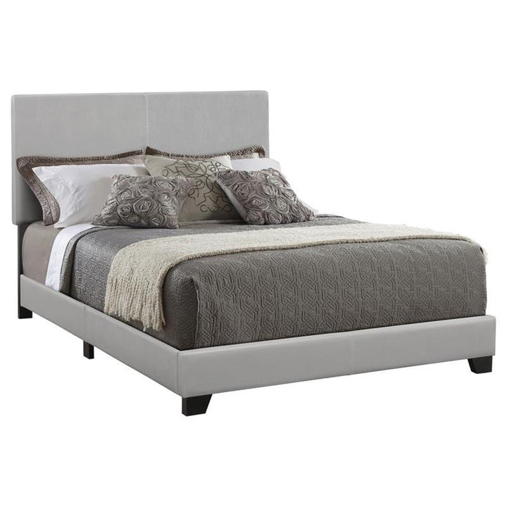 Dorian Upholstered Queen Bed Grey (300763Q)