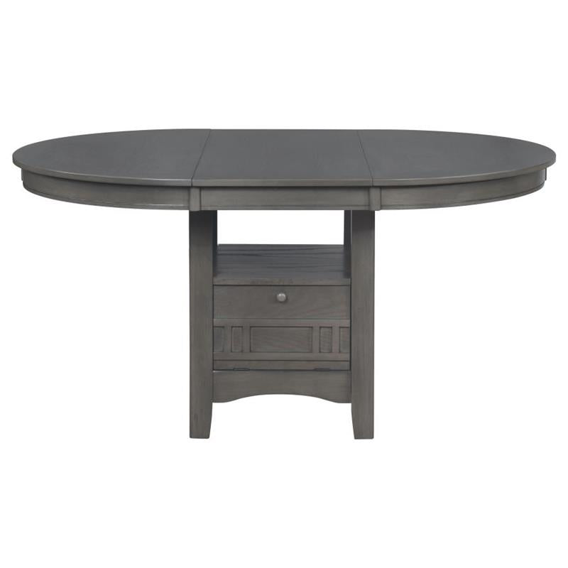 Lavon Dining Table with Storage Medium Grey (108211)