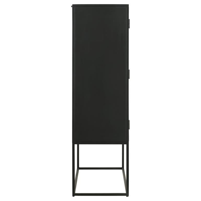 Jenna 2-door Accent Cabinet Black (953581)