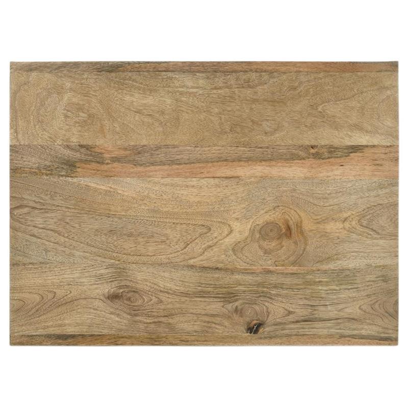 Benton Rectangular Solid Wood End Table Natural (704837)
