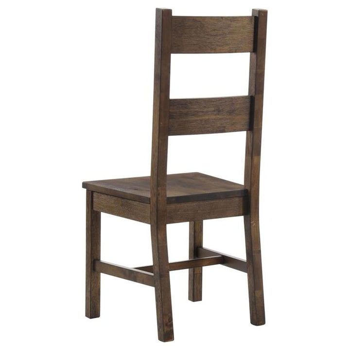 Coleman Dining Side Chairs Rustic Golden Brown (Set of 2) (107042)