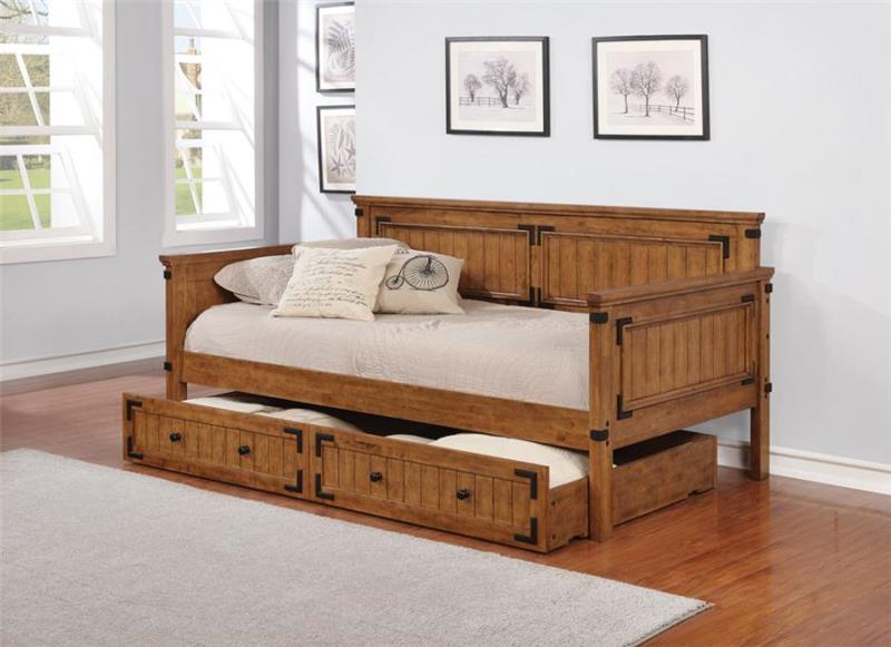 Oakdale Twin Daybed Rustic Honey (300675)