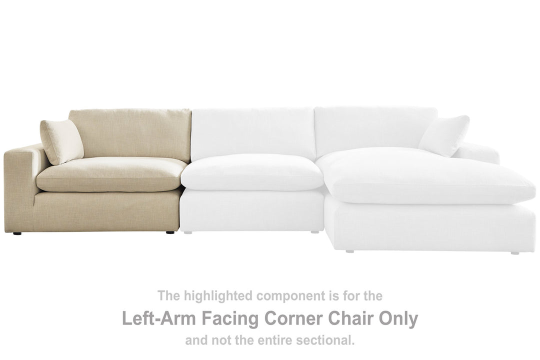 Elyza Left-Arm Facing Corner Chair (1000664)