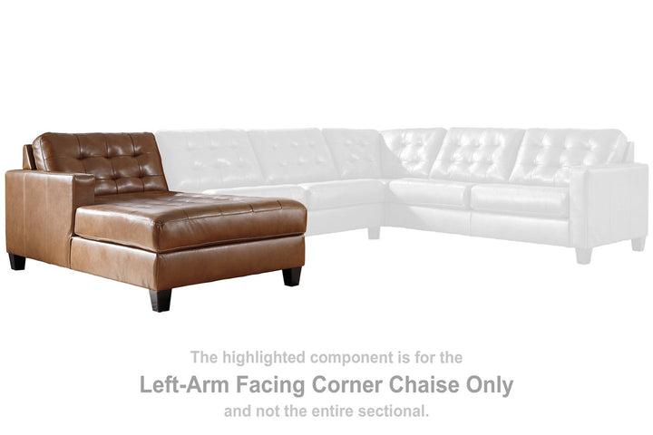 Baskove Left-Arm Facing Corner Chaise (1110216)