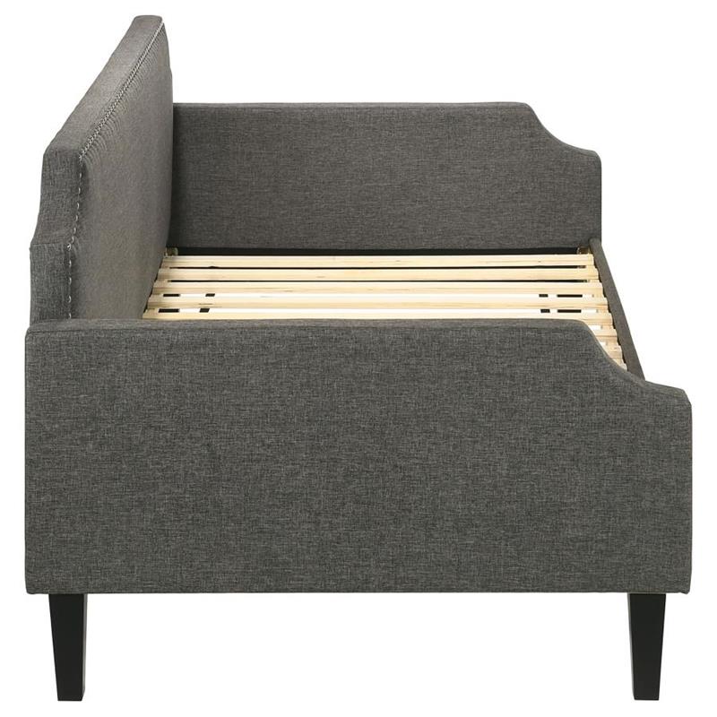 Olivia Upholstered Twin Daybed with Nailhead Trim (300636)