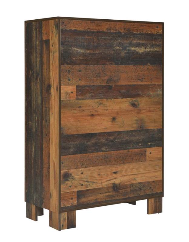 Sidney 5-drawer Chest Rustic Pine (223145)