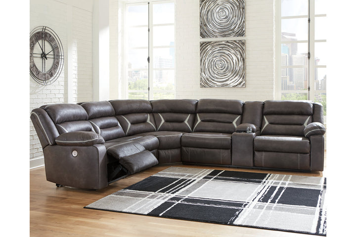 Kincord 4-Piece Power Reclining Sectional (13104S3)