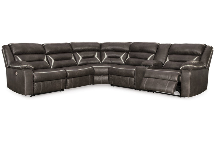 Kincord 4-Piece Power Reclining Sectional (13104S3)