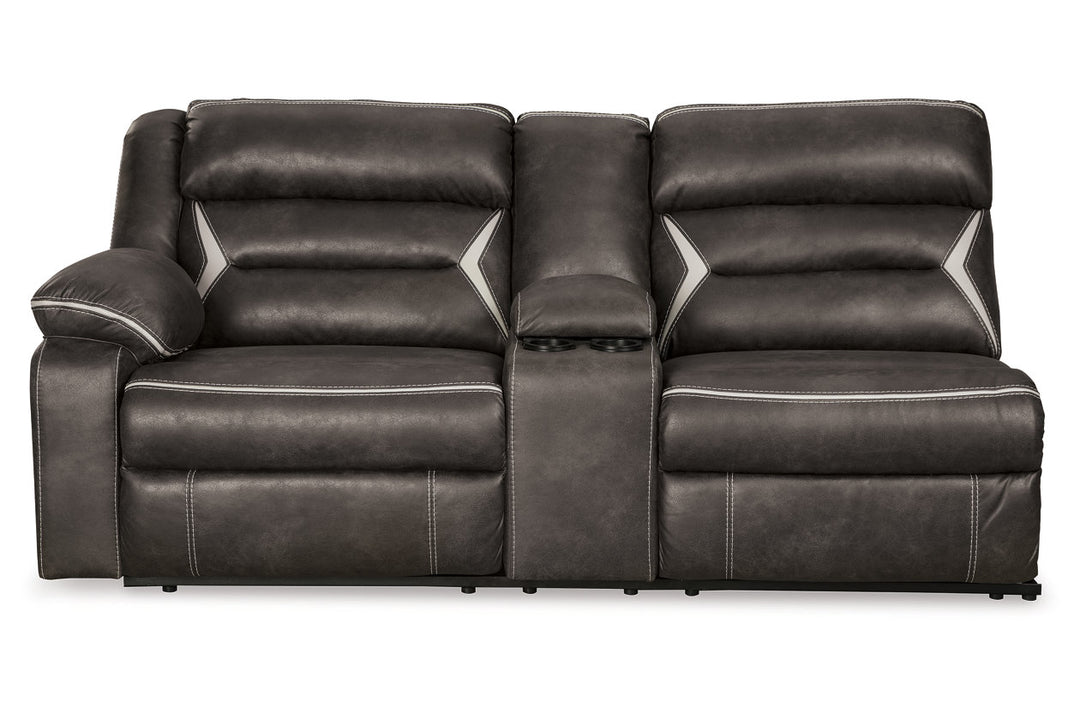 Kincord Left-Arm Facing Power Reclining Sofa with Console (1310459)