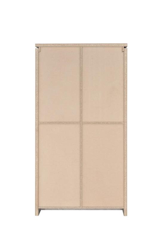 Alejo 2-door Tall Cabinet Grey Driftwood (950783)