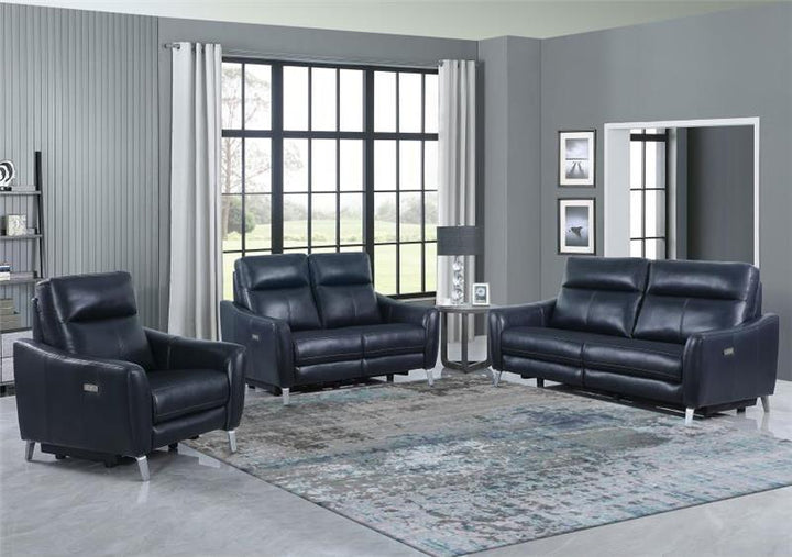 Derek Upholstered Power Living Room Set (602507P-S3)