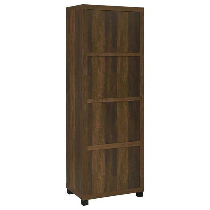 Sachin 3-shelf Media Tower With Storage Cabinet Dark Pine (707736)