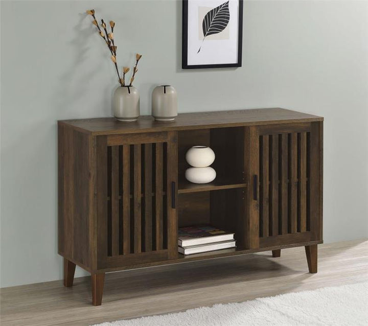 Torin 2-door Engineered Wood Accent Cabinet Dark Pine (950392)