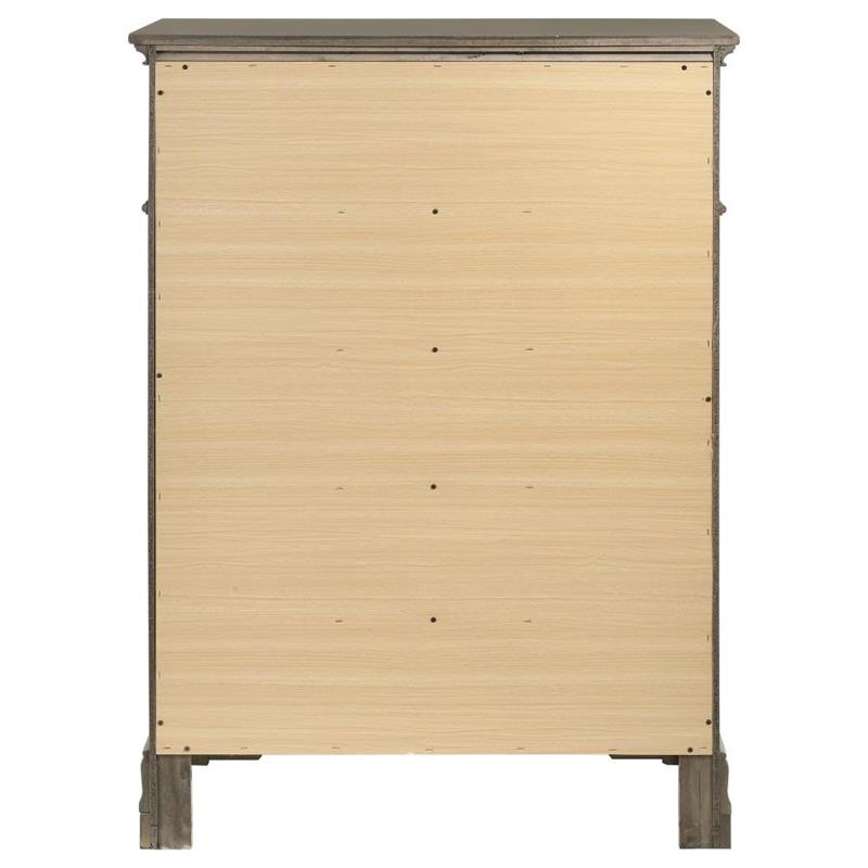 Manchester 5-drawer Chest Wheat (222895)