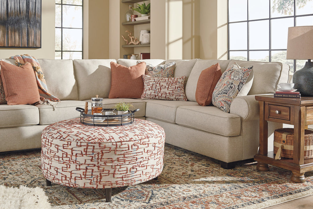 Amici 3-Piece Sectional with Ottoman (19202U1)