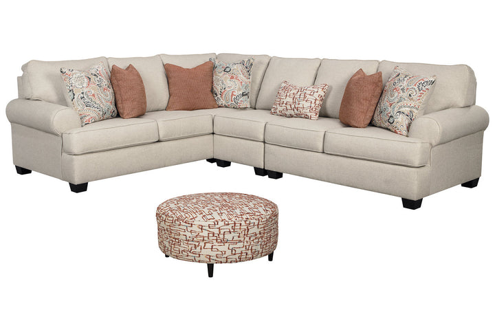 Amici 3-Piece Sectional with Ottoman (19202U1)