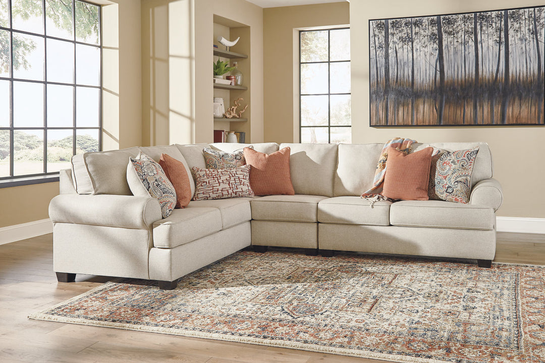 Amici 3-Piece Sectional with Ottoman (19202U1)