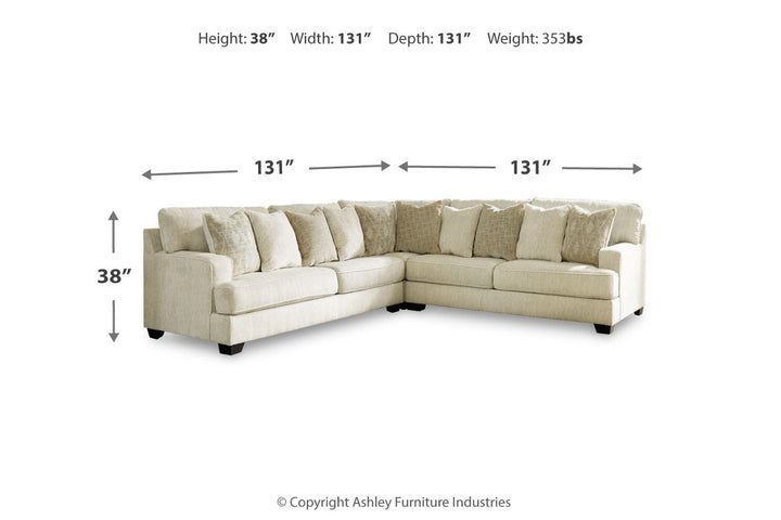 Rawcliffe 3-Piece Sectional (19604S1)