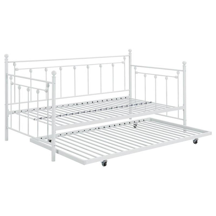 Nocus Spindle Metal Twin Daybed with Trundle (306055)