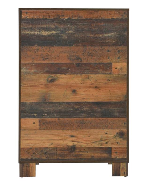 Sidney 5-drawer Chest Rustic Pine (223145)