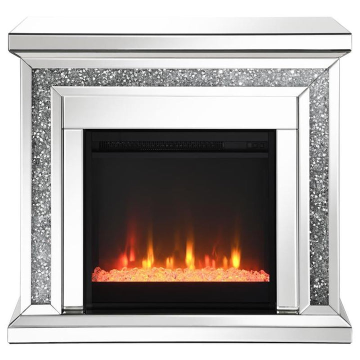Lorelai Rectangular Freestanding Fireplace Mirror (991047)