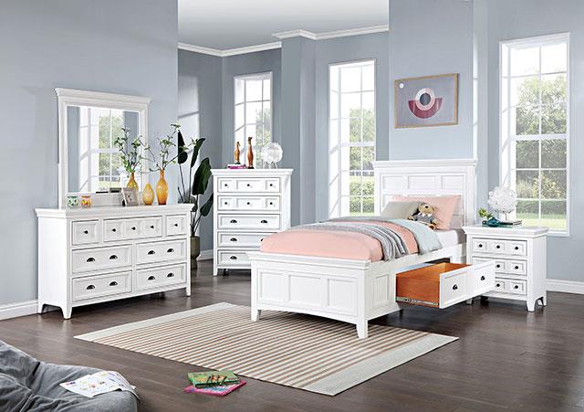 Castile (CM7413WH-T-BED)