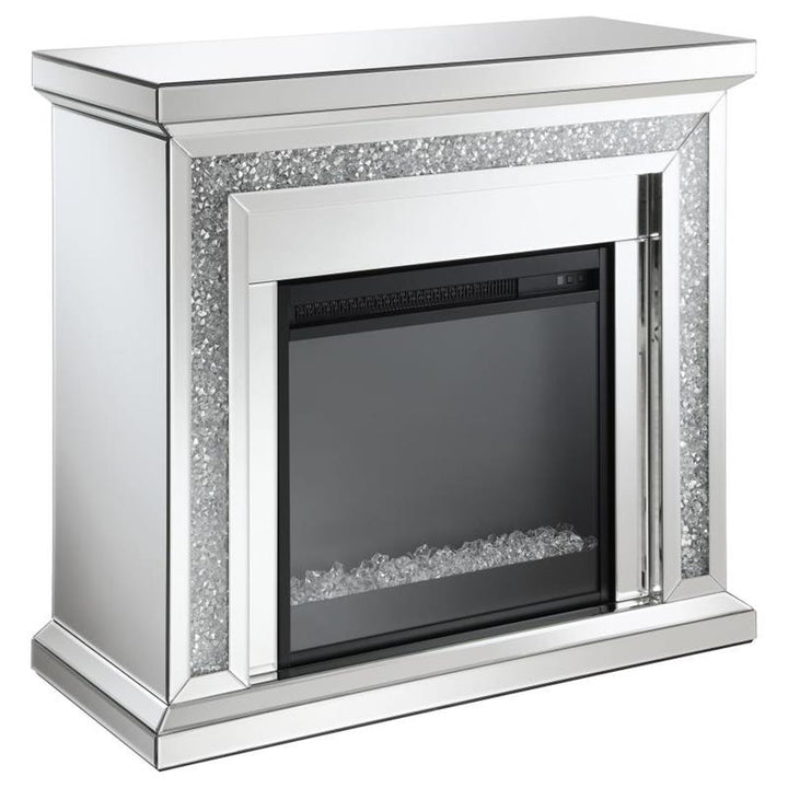 Lorelai Rectangular Freestanding Fireplace Mirror (991047)