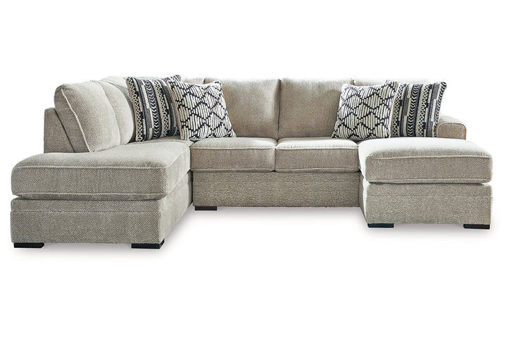 Calnita 2-Piece Sectional with Chaise (20502S2)