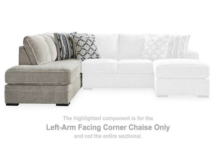 Calnita Left-Arm Facing Corner Chaise (2050216)