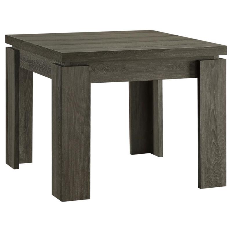Cain 3-piece Occasional Table Set Weathered Grey (701686)