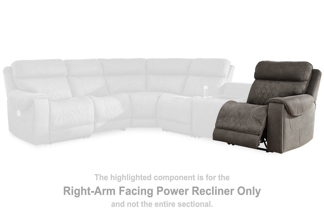 Hoopster Right-Arm Facing Power Recliner (2370362)