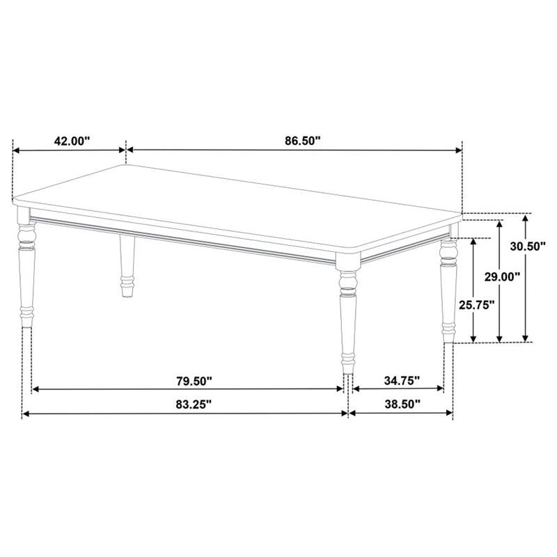 DINING TABLE (108111)