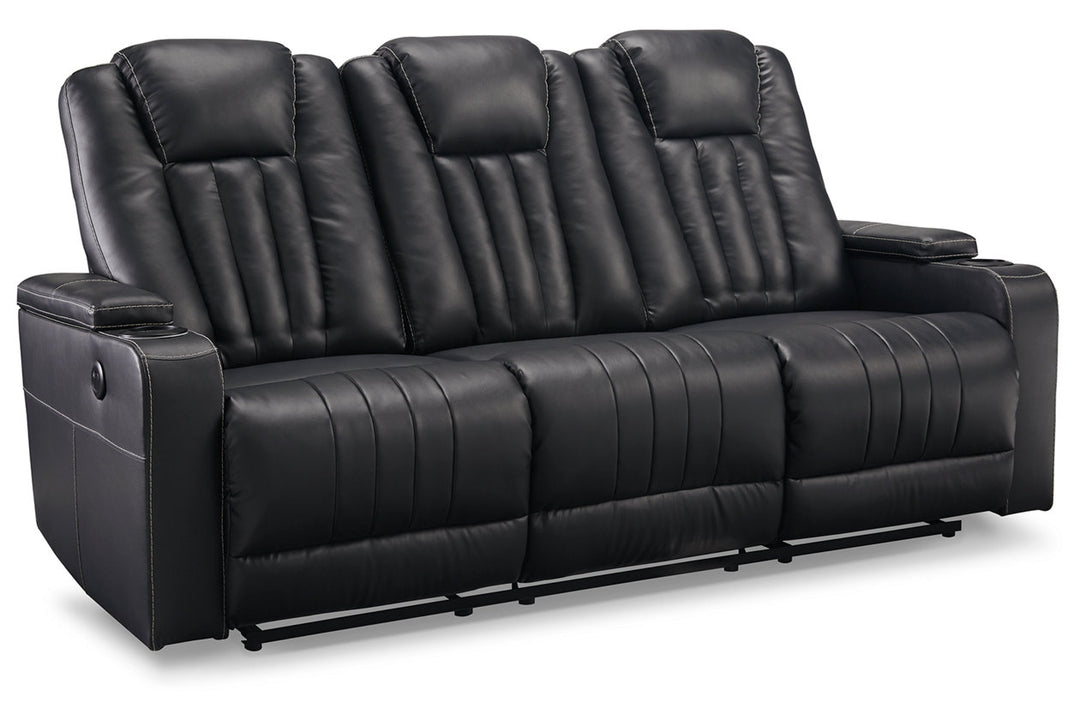 Center Point Reclining Sofa with Drop Down Table (2400489)