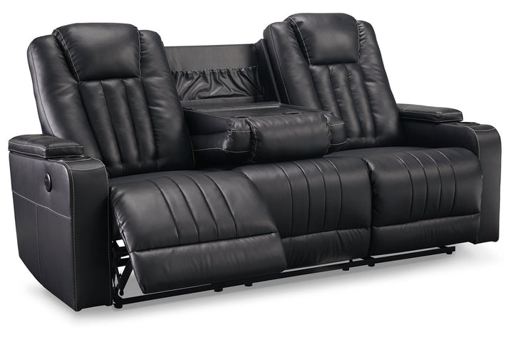 Center Point Reclining Sofa with Drop Down Table (2400489)