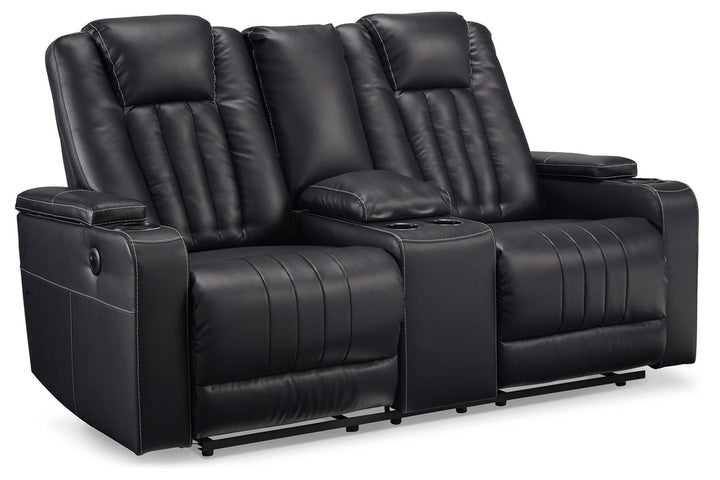 Center Point Reclining Loveseat with Console (2400494)