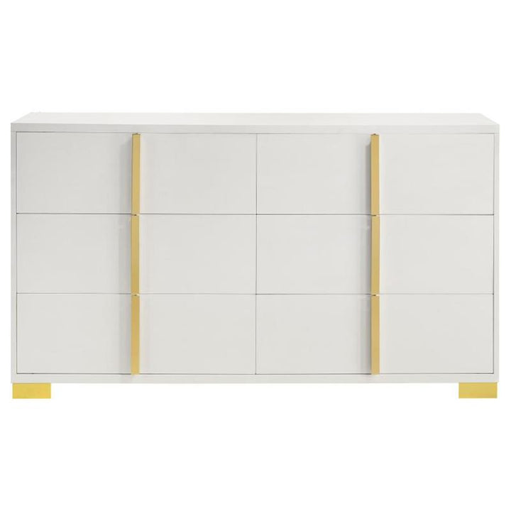 Marceline 6-drawer Dresser White (222933)