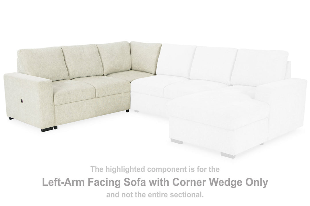 Millcoe Left-Arm Facing Sofa with Corner Wedge (2660548)